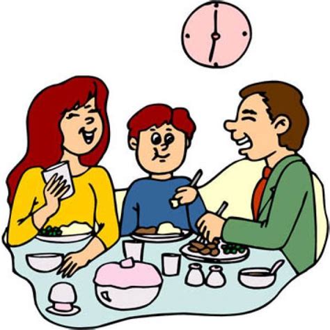 There are 174 lunch dinner clipart for sale on etsy, and they cost 4,30 $ on average. Nurse's Notes - Eating Dinner as a Family | News