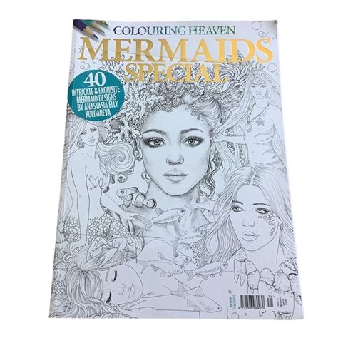 Colouring Heaven Office Colouring Heaven Magazine Mermaids Special