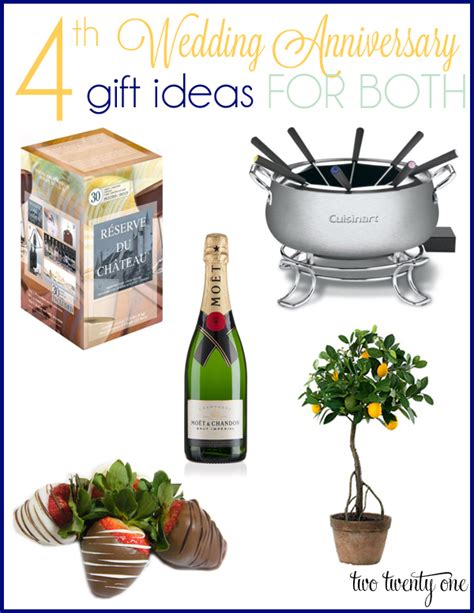 Best 1st anniversary gift for her: 4th Anniversary Gift Ideas