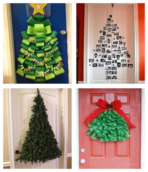 Puertas Decoradas De Navidad ¡16 Ideas Divertidas Para Hacer Tú Misma