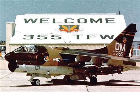 71 355 Wing Commanders Aircraft Of The 355th Tactial Fighter Wing