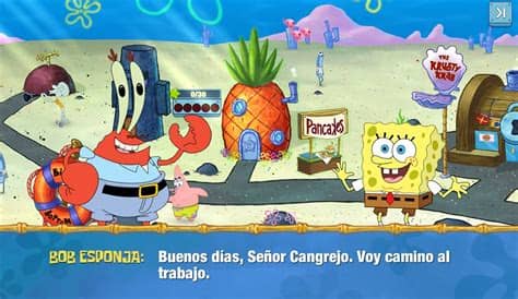 Tenga cuidado de no tocar esas criaturas horribles que va a destruir su propia cuenta. Hamburguesas y más a preparar en Bob Esponja Concurso de ...