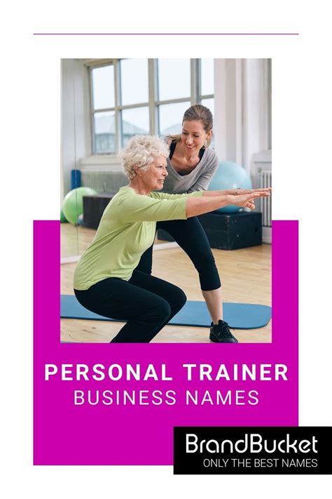 Personal Trainer Business Names 50 Personal Trainer Business Name