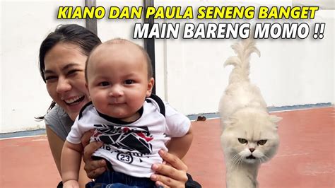 Kiano Dan Paula Seneng Banget Main Bareng Momo Youtube