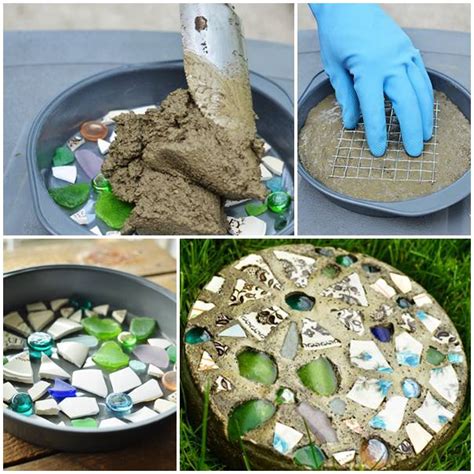 Stepping stones are so useful in your garden. 16 Inspirational DIY Garden Projects With Stone & Rocks