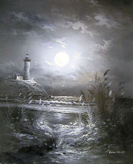 12 Best Images About Lighthouse Paintings On Pinterest
