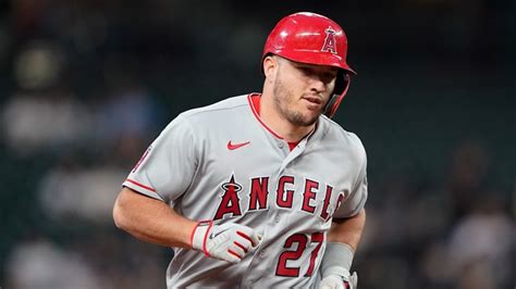Mike Trout Homers Shohei Ohtani Pitches Angels Past Ms 4 1