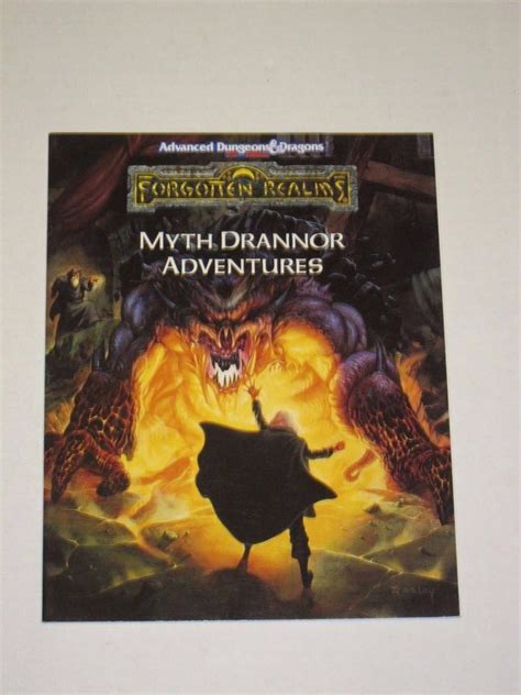Forgotten Realms Myth Drannor Adventures Adandd Dungeons And Dragons
