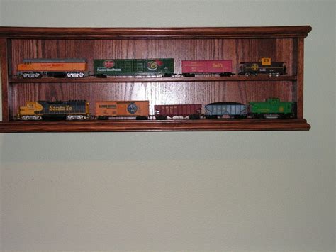 Train Display Case Cabinet For Your Ho Model Railroad Etsy