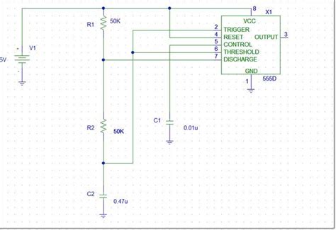 555 Timer Schematic Ic 555 Timer Working Pin Diagram Specifications
