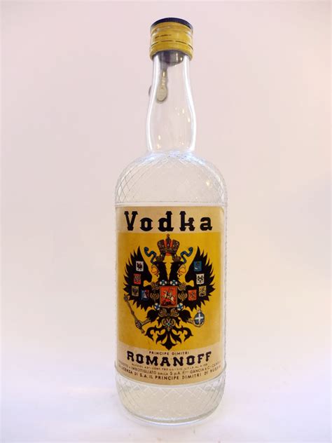Romanoff Vodka 1950s 43 75cl Old Spirits Company