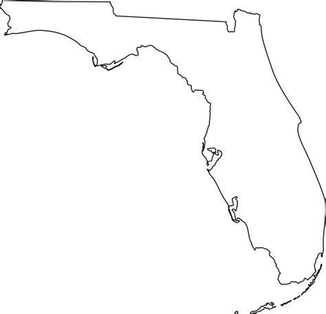 Clipart Florida State Outline 10 Free Cliparts Download Images On