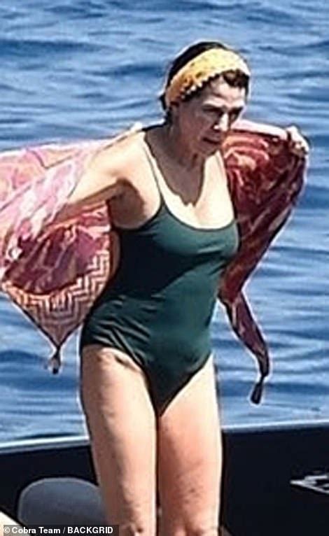 Kate cover dual dips herself. Kate Moss in black strapless bikini in Portofino with ...