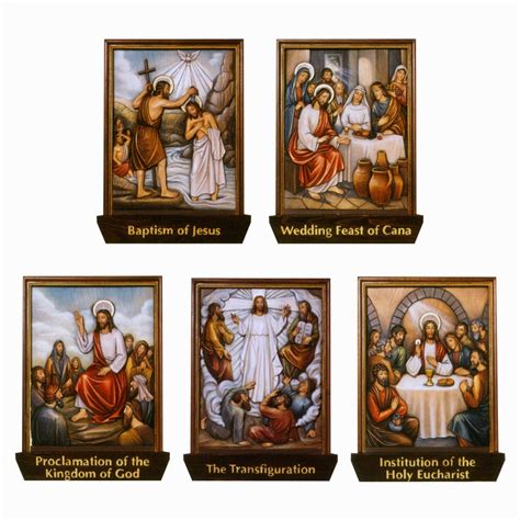 Father Julian's Blog: Origin of the Luminous Mysteries