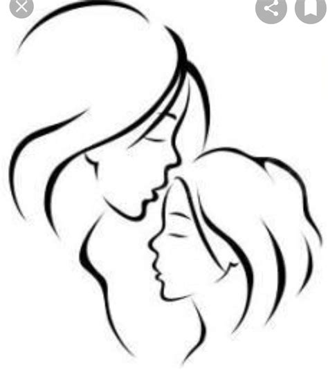 Pin By Albasonora On Tattoo Mother And Daughter Drawing Mother Daughter Art Mothers Day Drawings