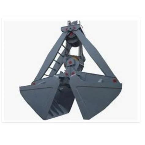 Grey Crane Grab Bucket Capacity Cubic Meter At Rs Unit In