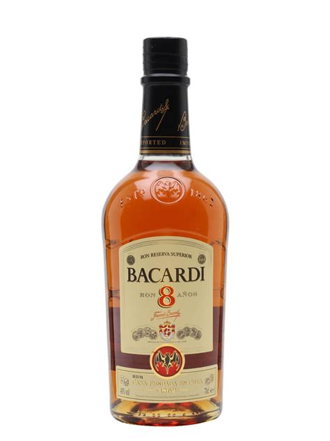 Bacardi Rum 8 Year Old The Whisky Exchange