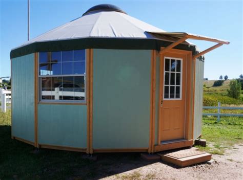 Freedom Yurt Exterior Side Door