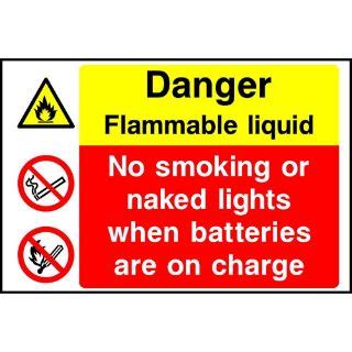 Kpcm Danger Flammable Liquid No Smoking Or Naked Lights When