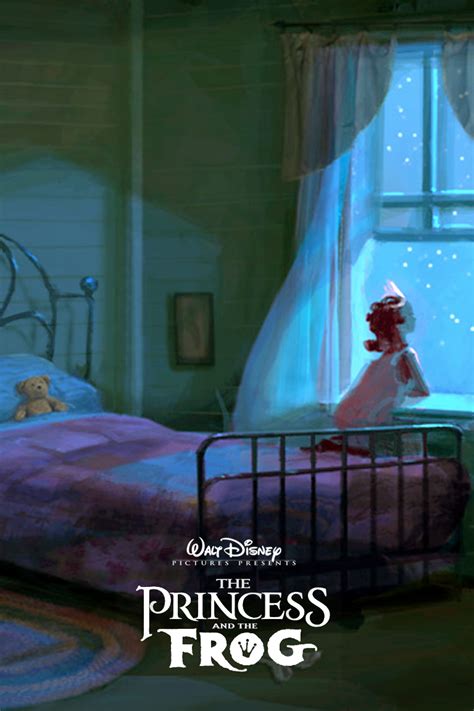 The Princess And The Frog Concept Art Poster The Princess And The