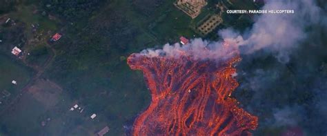 Lava Reaches Ocean In Hawaii Creating Toxic Cloud Over Island Abc News