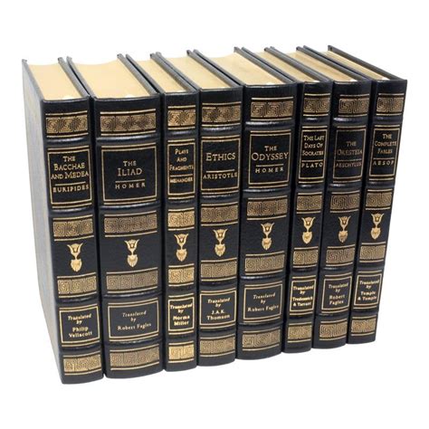 Vintage Literary Classics Book Collection By The Easton Press Set Of 8 In 2021 Classic Books