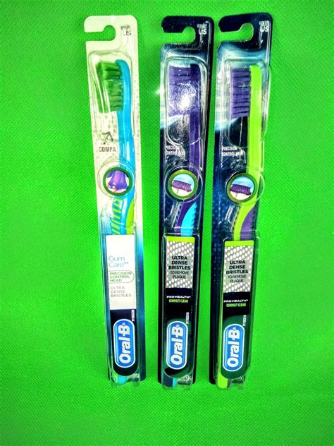 Oral B Pro Health Sensi Soft Toothbrush Lot Of 3 Ultra Dense