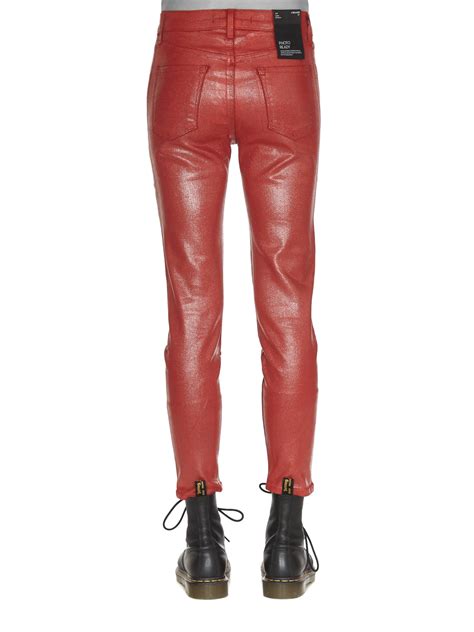 J Brand Red Skinny Jeans Fit Guarantee