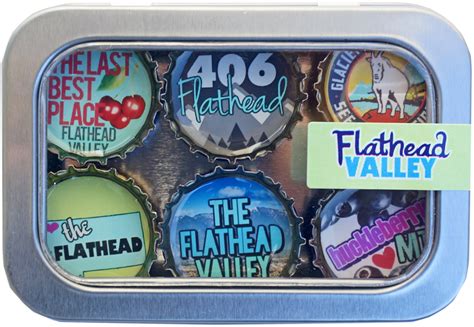 Kate's Magnets Flathead Valley, Montana Magnets | Wayfair