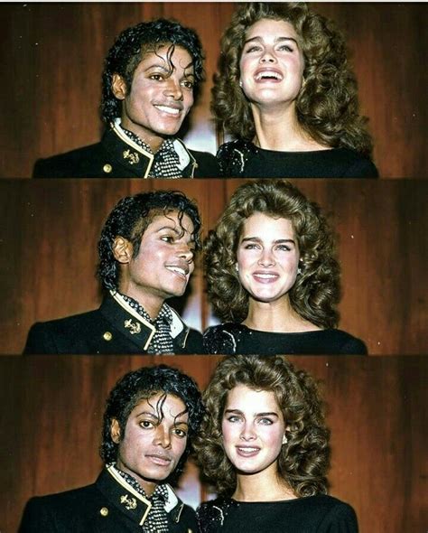 Michael Jackson And Brooke Shields Michael Jackson Brooke Shields