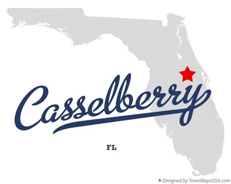 Map Of Casselberry Fl Florida