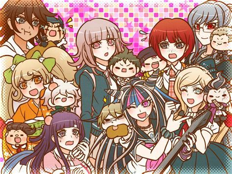 Danganronpa Chibis Mikan Time Danganronpa Characters