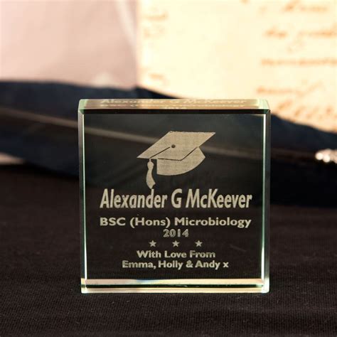 We save the stuff because we can't save them. k loparco. Custom Engraved Graduation Glass Keepsake | Forever Bespoke