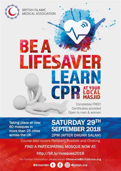 Be A Lifesaver Learn Cpr Sutton Coldfield Muslim Association