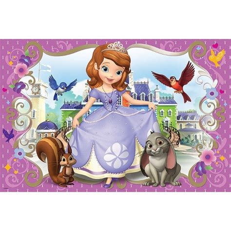 Puzzle Printesa Sofia Intai Disney 24 Piese Maxi