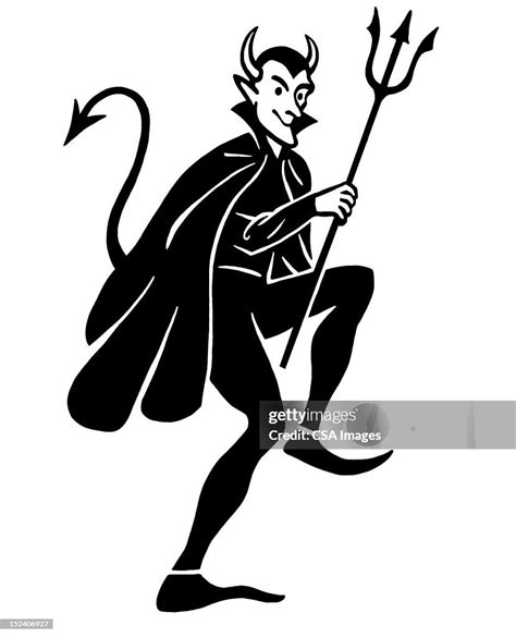 Devil With Pitchfork High Res Vector Graphic Getty Images