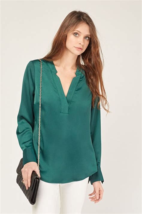 v neck silky blouse everything5pounds