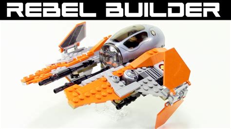 Lego Star Wars Jedi Interceptor Alternate Color Set 75038 Youtube