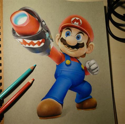 Download super mario bros fonts here! Mario Cartoon Drawing at PaintingValley.com | Explore ...