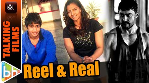 Dangal Scenes Reel And Real Geeta Phogat And Babita Kumari Exclusively