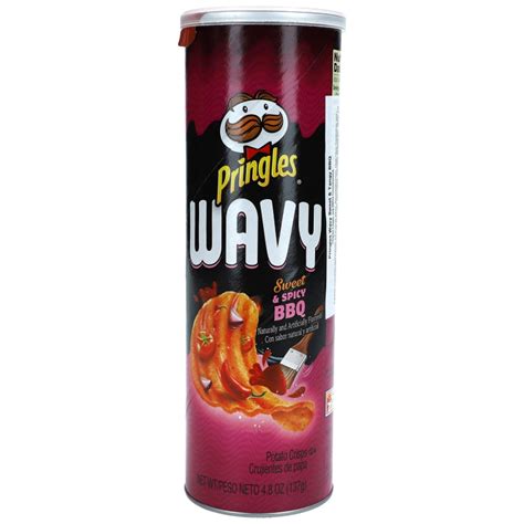 Pringles Wavy Sweet And Spicy Bbq 137g Csokibarát