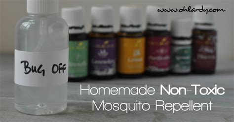 Homemade Non Toxic Mosquito Repellent Oh Lardy