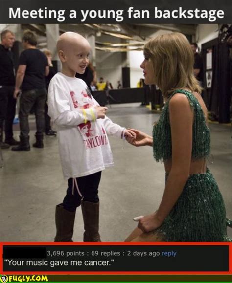Taylor Swift Meets A Fan Back Stage Random Images Fugly