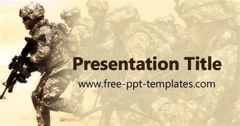 Free Army Powerpoint Templates