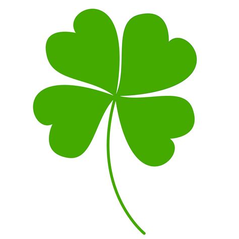 Leaf Clover Clipart Four Leaf Clover Clipartix