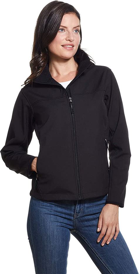 Weatherproof Womens Lightweight Water And Wind Resistant Soft Shell