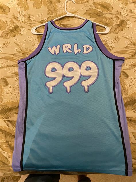 999 Club Juice Wrld Basketball Jersey Grailed
