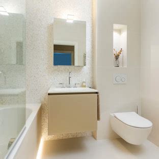 Yes, if the bathroom is vented to the outside with a fan. 75 Beautiful Bathroom with a Drop Ceiling Ideas & Designs ...