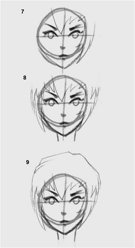 How To Draw Anime Girl Face