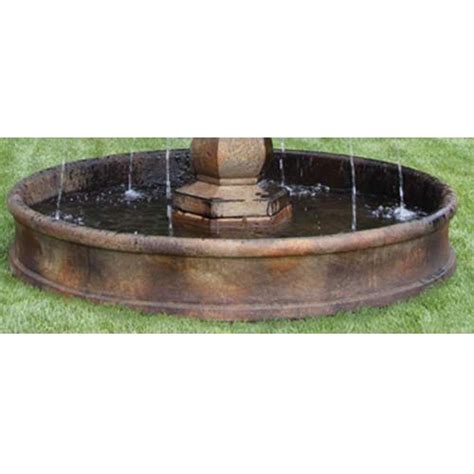 Outdoor 6 Fountain Basin System